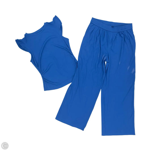Lounge Set Pants By Kirundo In Blue, Size: L