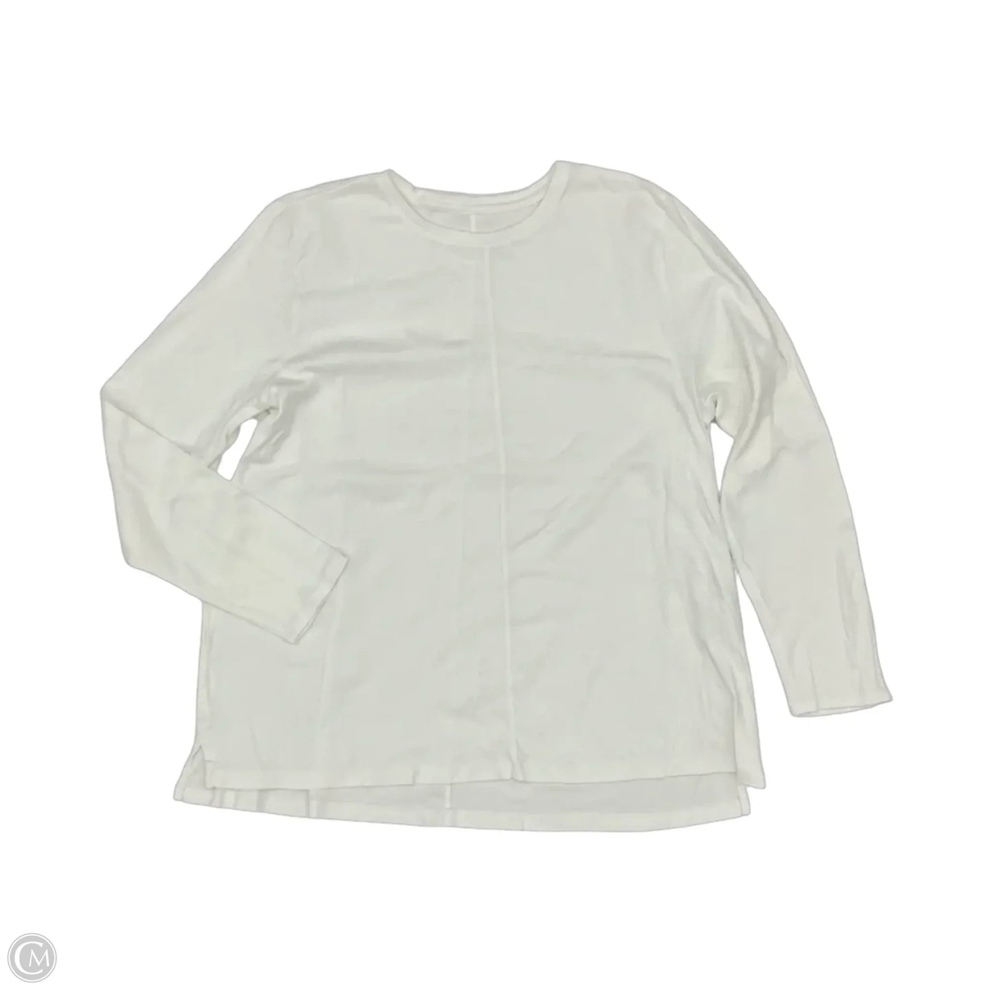 Top Long Sleeve By J. Jill In White, Size: Xl