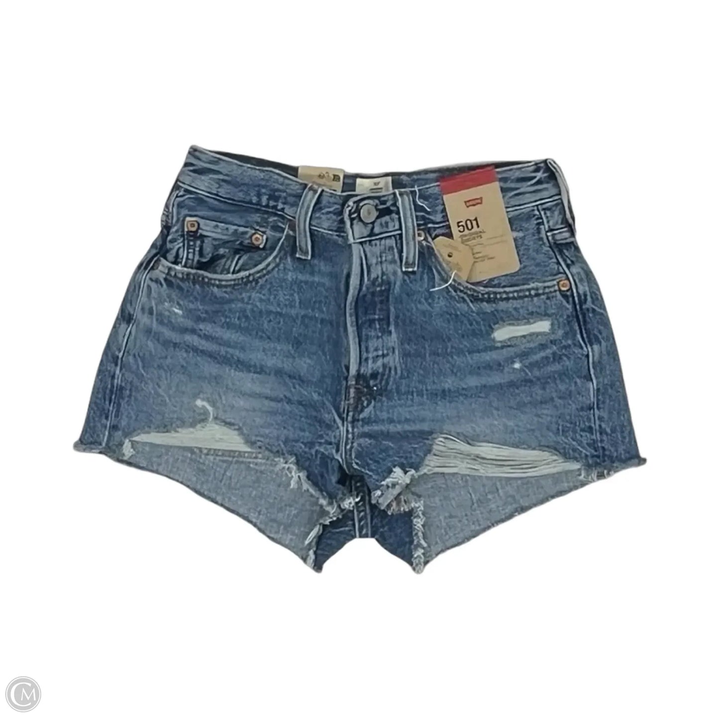 Shorts By Levis In Blue Denim, Size: 2