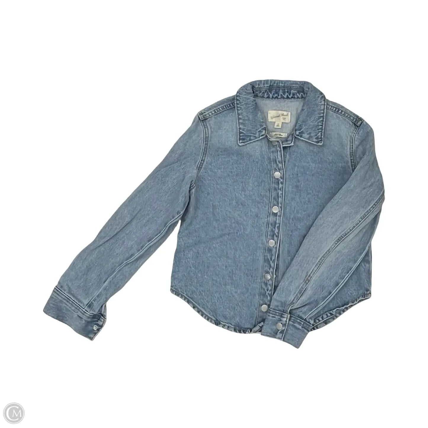 Jacket Denim By Universal Thread In Blue Denim, Size: Xs