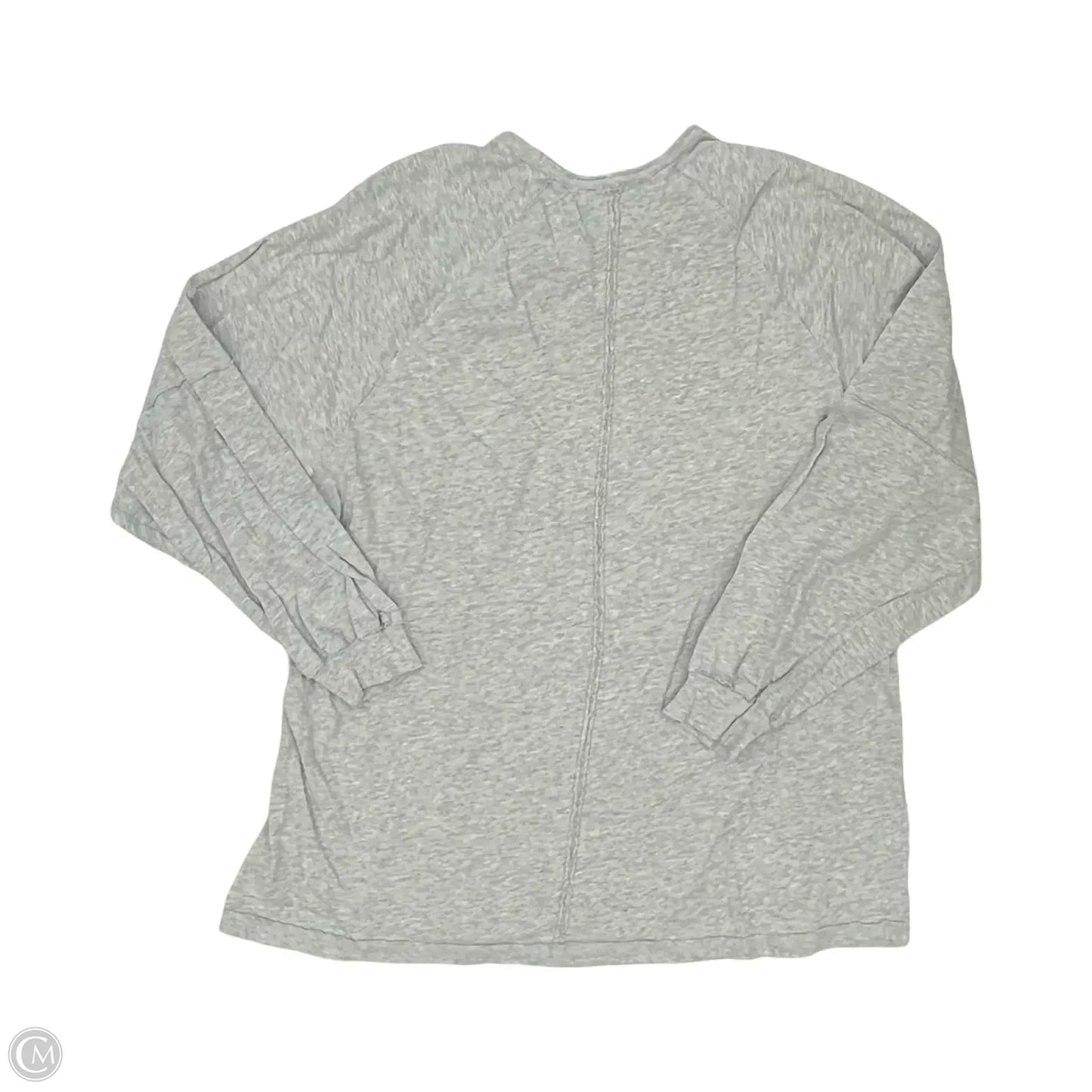 Top Long Sleeve By Aerie In Grey, Size: S