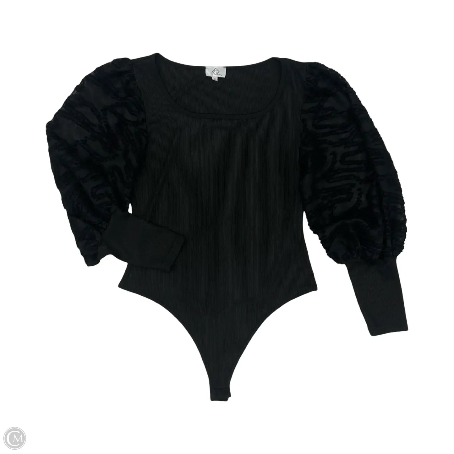 Bodysuit By Clothes Mentor In Black, Size: S