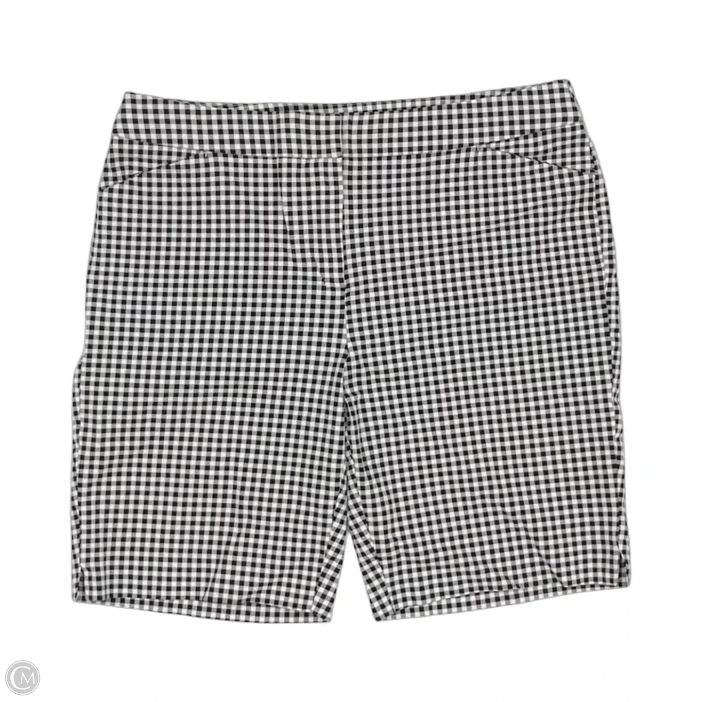 Shorts By Chicos In Black & White, Size: 12