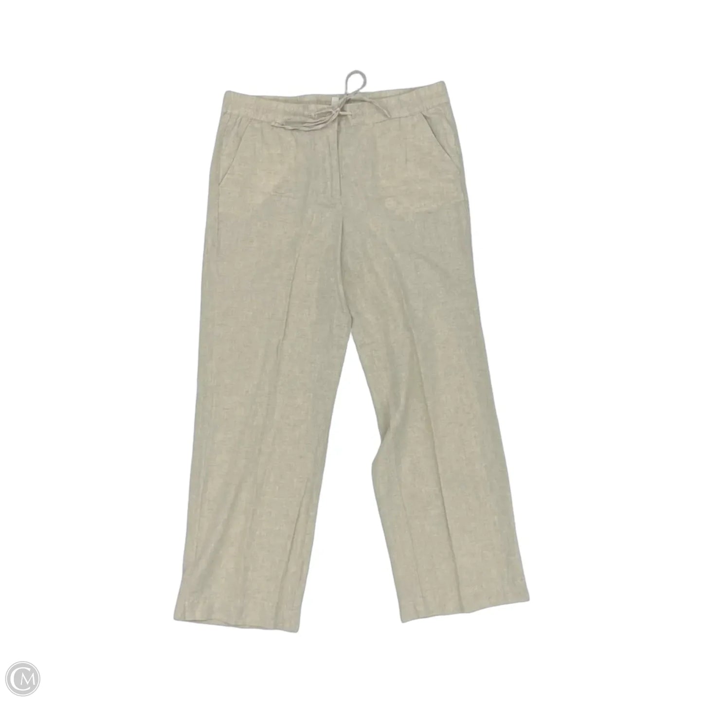 Pants Linen By Talbots In Tan, Size: 14