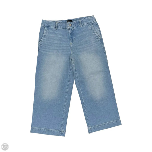 Jeans Wide Leg By Talbots In Blue Denim, Size: 10