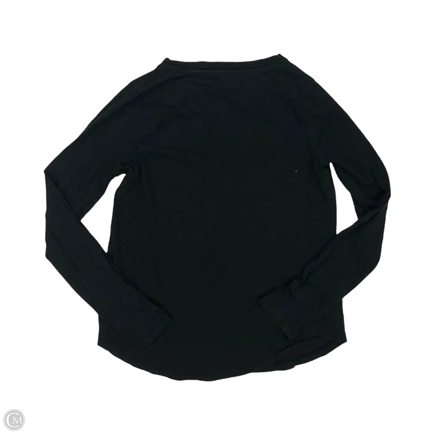 Top Long Sleeve Basic By Madewell In Black, Size: S