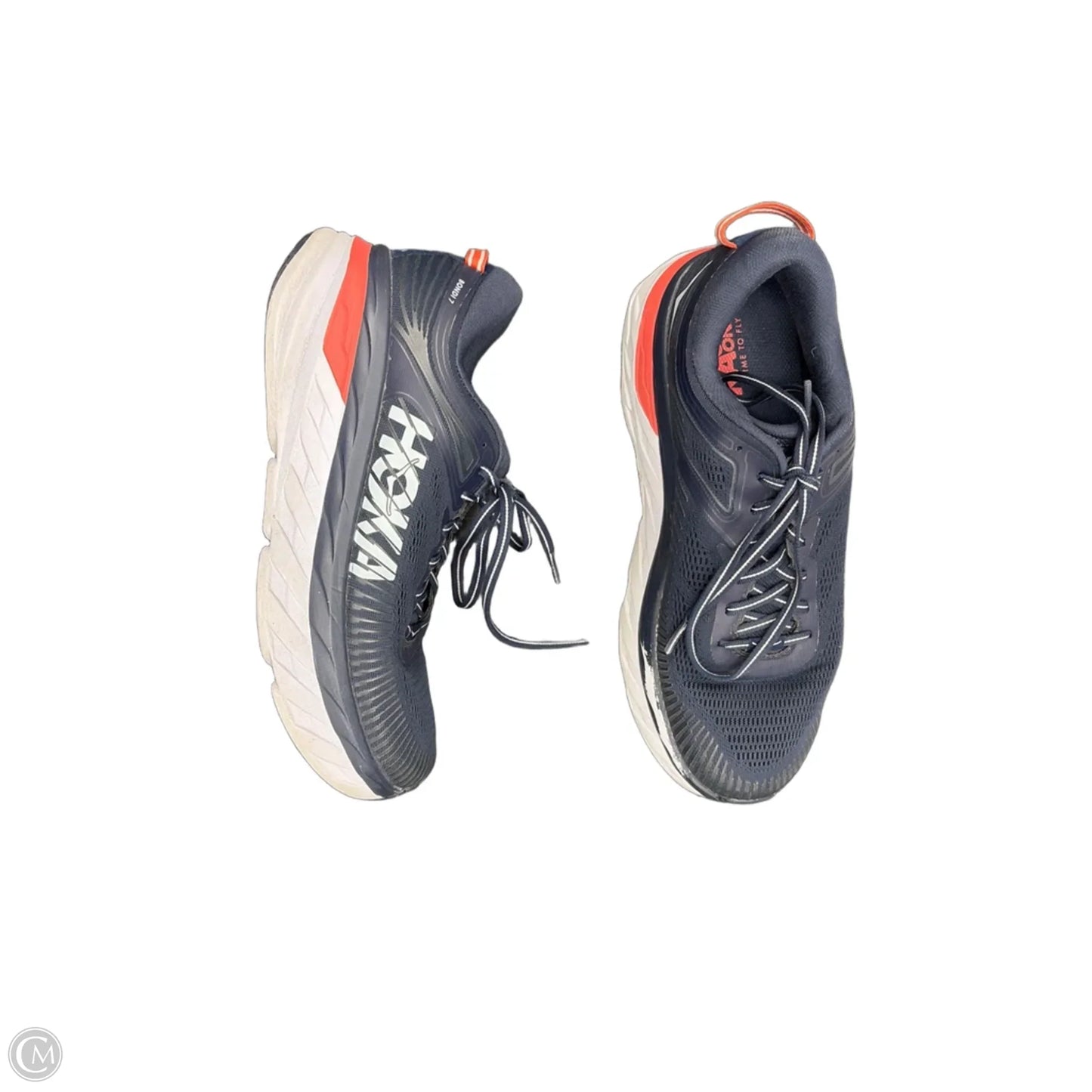 Shoes Athletic By Hoka In Navy, Size: 10