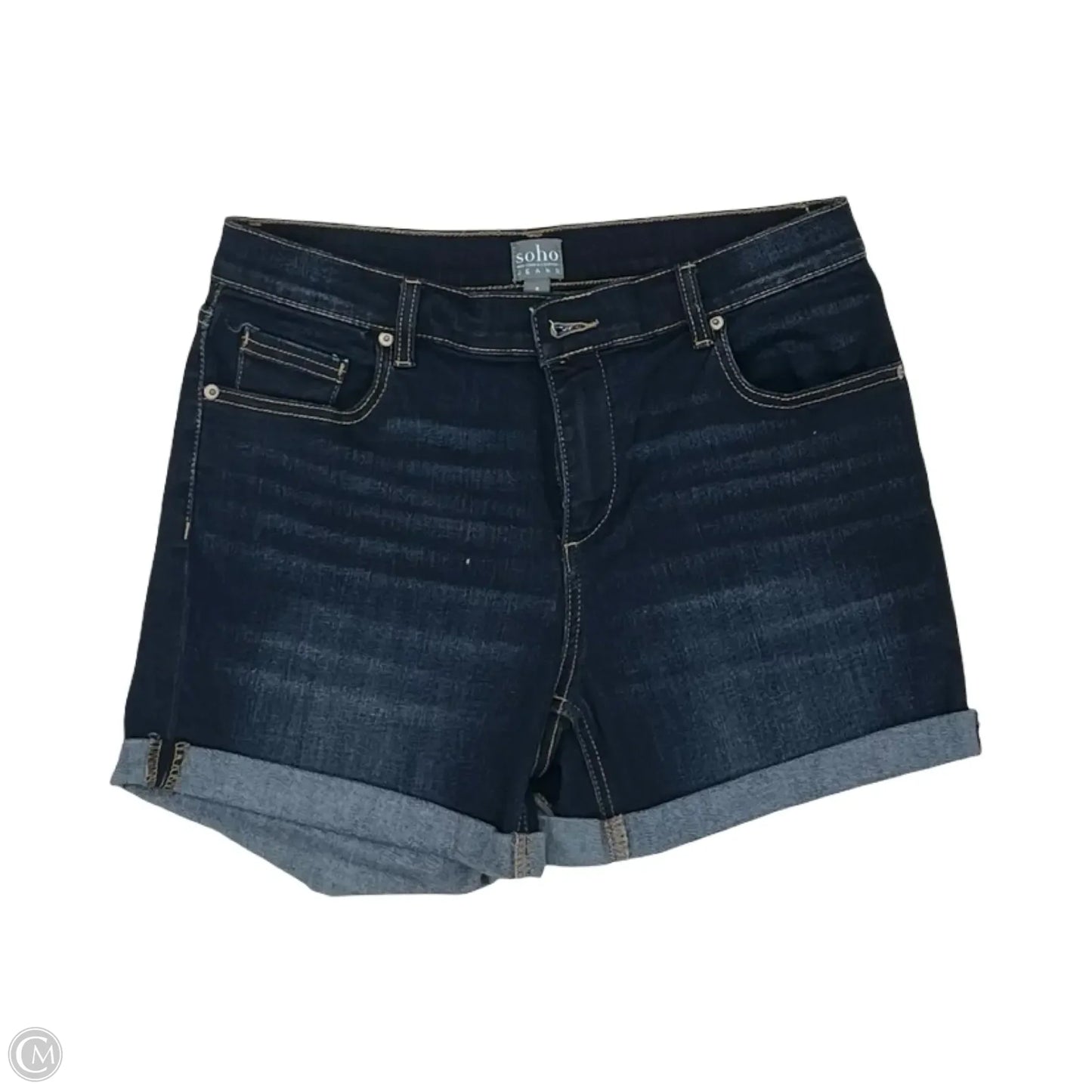 Shorts By New York And Co In Blue Denim, Size: 8