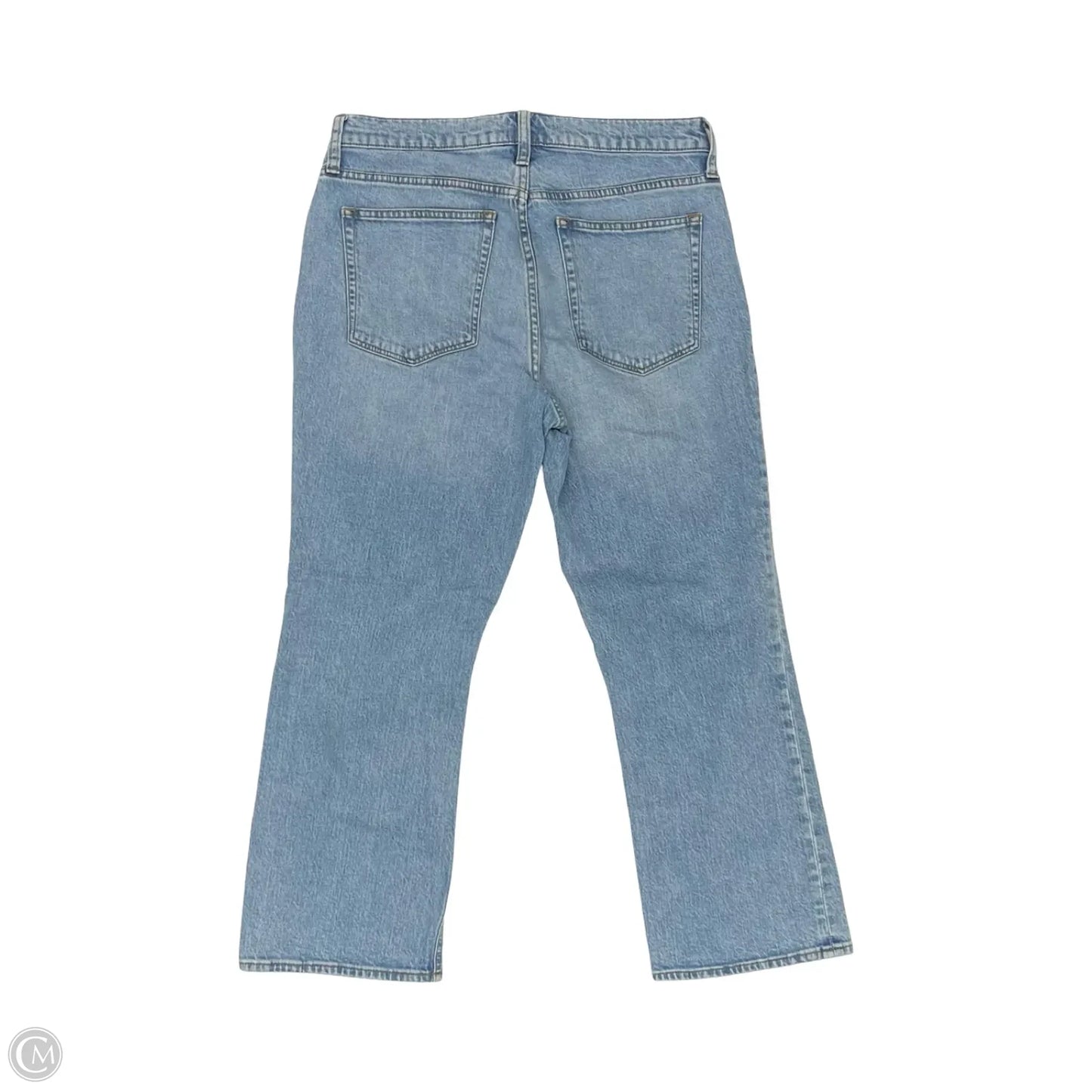Jeans Straight By J. Crew In Blue Denim, Size: 10