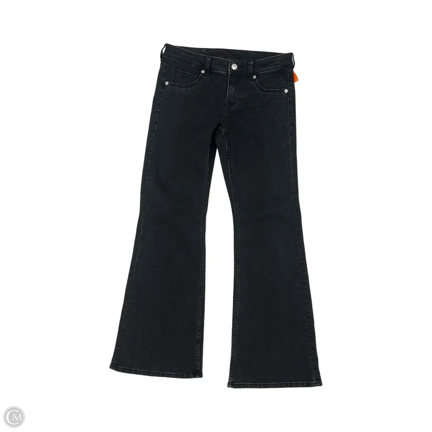 Jeans Flared By Divided In Black, Size: 6