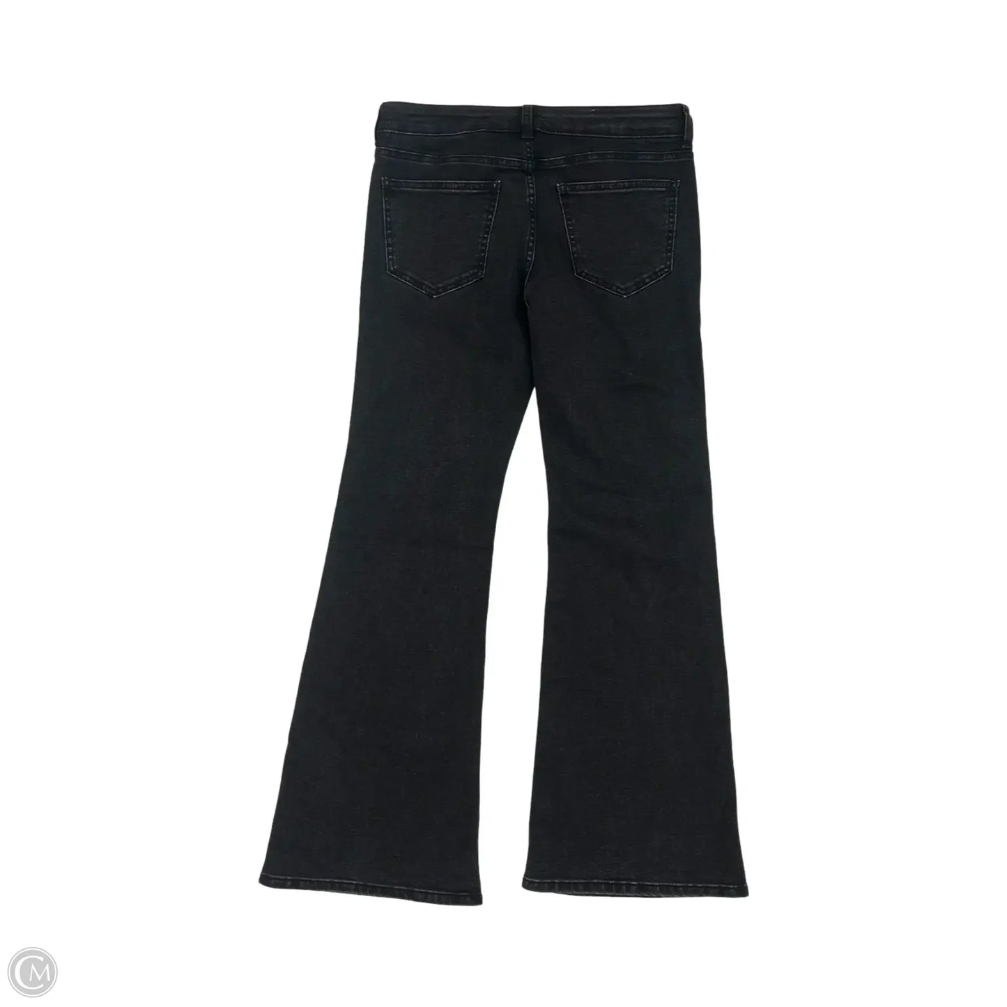 Jeans Flared By Divided In Black, Size: 6