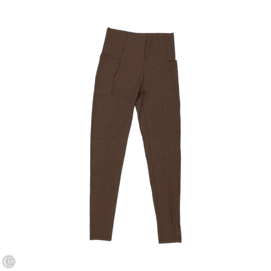 Athletic Leggings By Aerie In Brown, Size: M