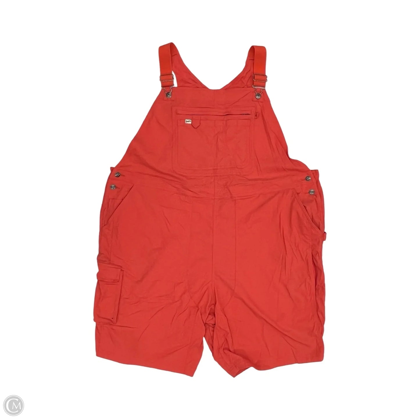 Shortalls By Duluth Trading In Orange, Size: 4x
