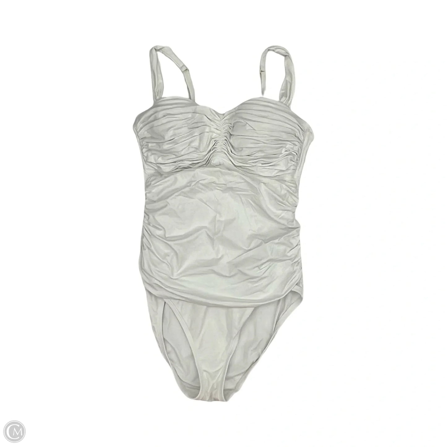 Swimsuit By Bleu In White, Size: 10