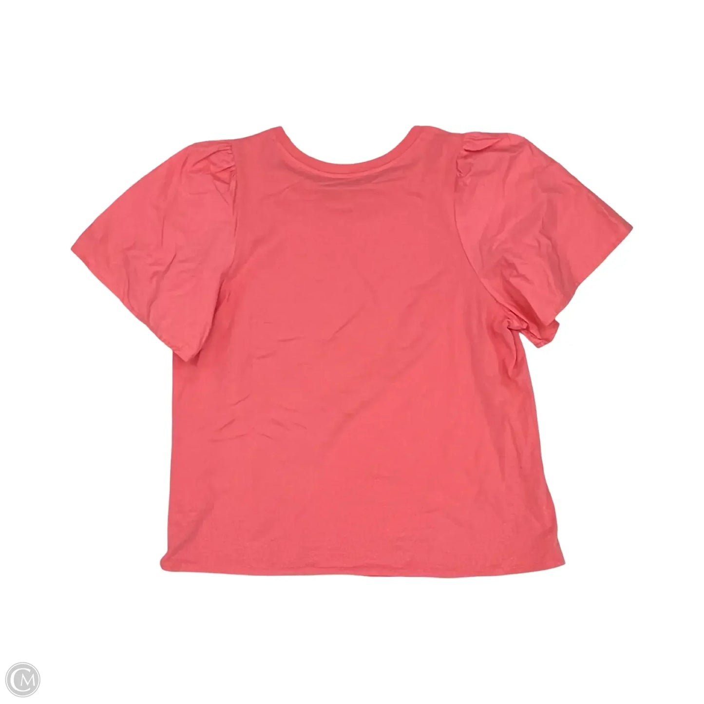 Top Short Sleeve By A New Day In Peach, Size: Xl
