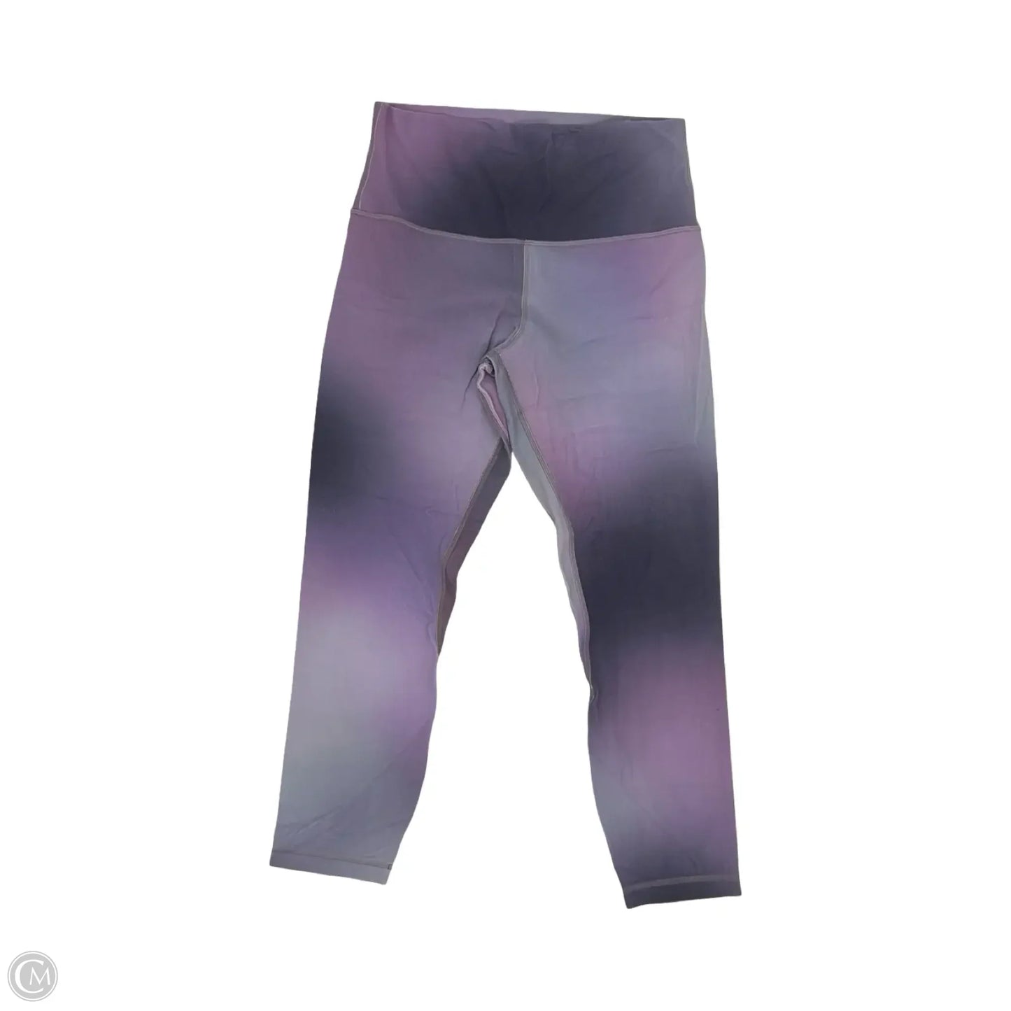Athletic Leggings Capris By Lululemon In Purple, Size: M