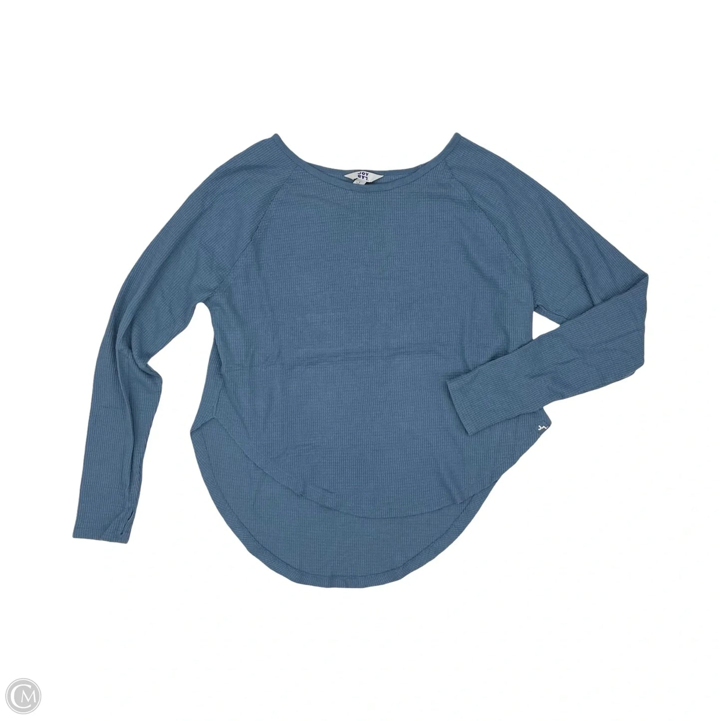 Athletic Top Long Sleeve Crewneck By Joy Lab In Blue, Size: L