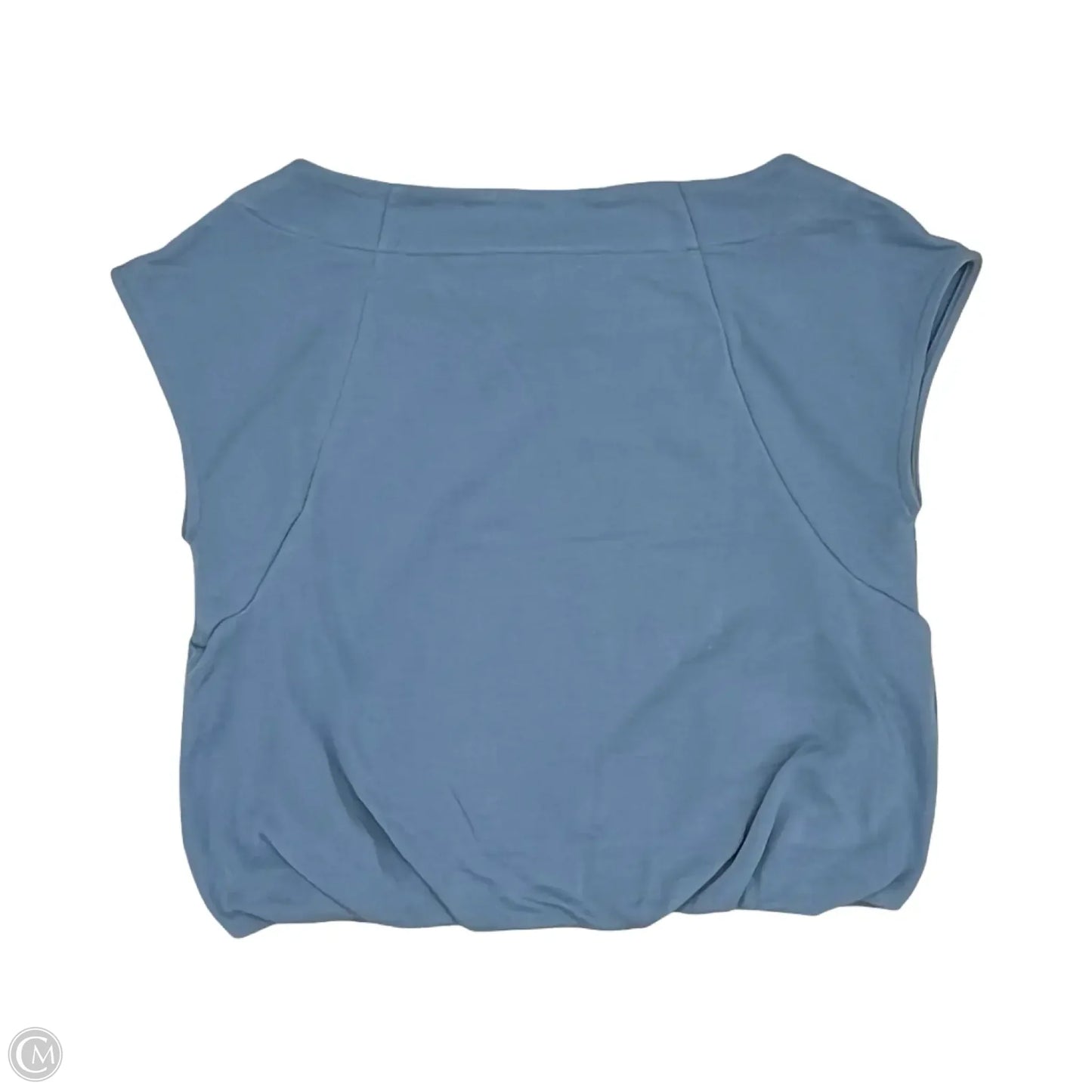 Top Short Sleeve By Loft In Blue, Size: M