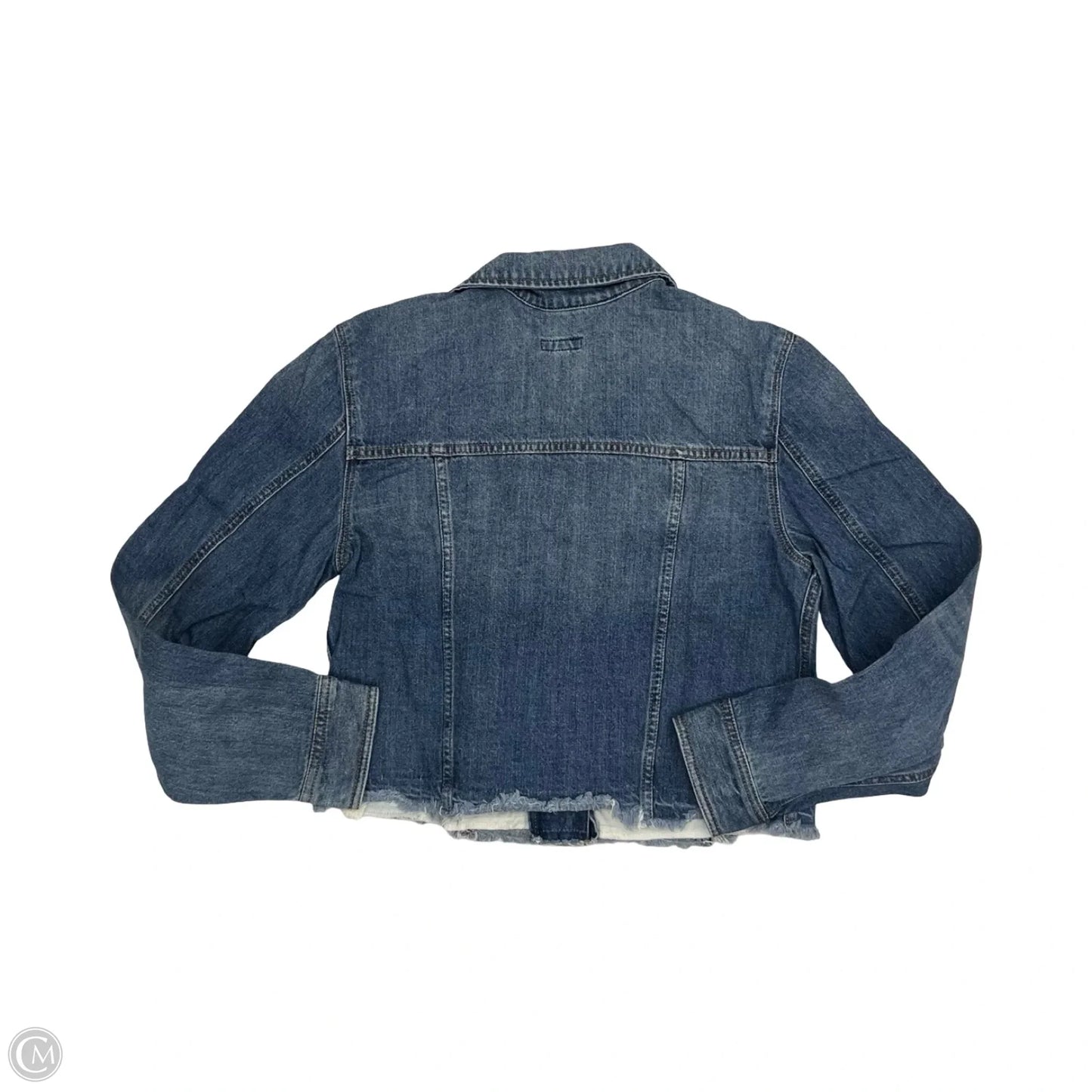Jacket Denim By Express In Blue Denim, Size: M