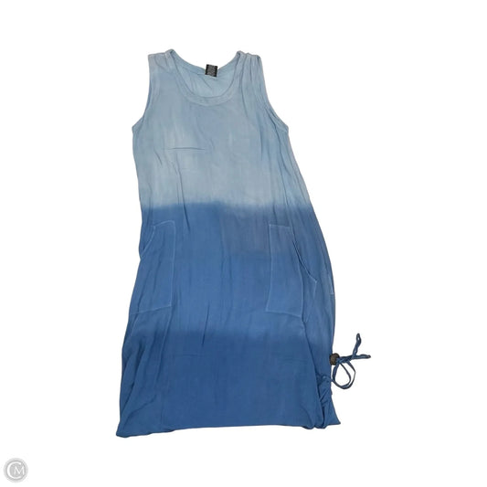 Dress Casual Maxi By Clothes Mentor In Blue, Size: L