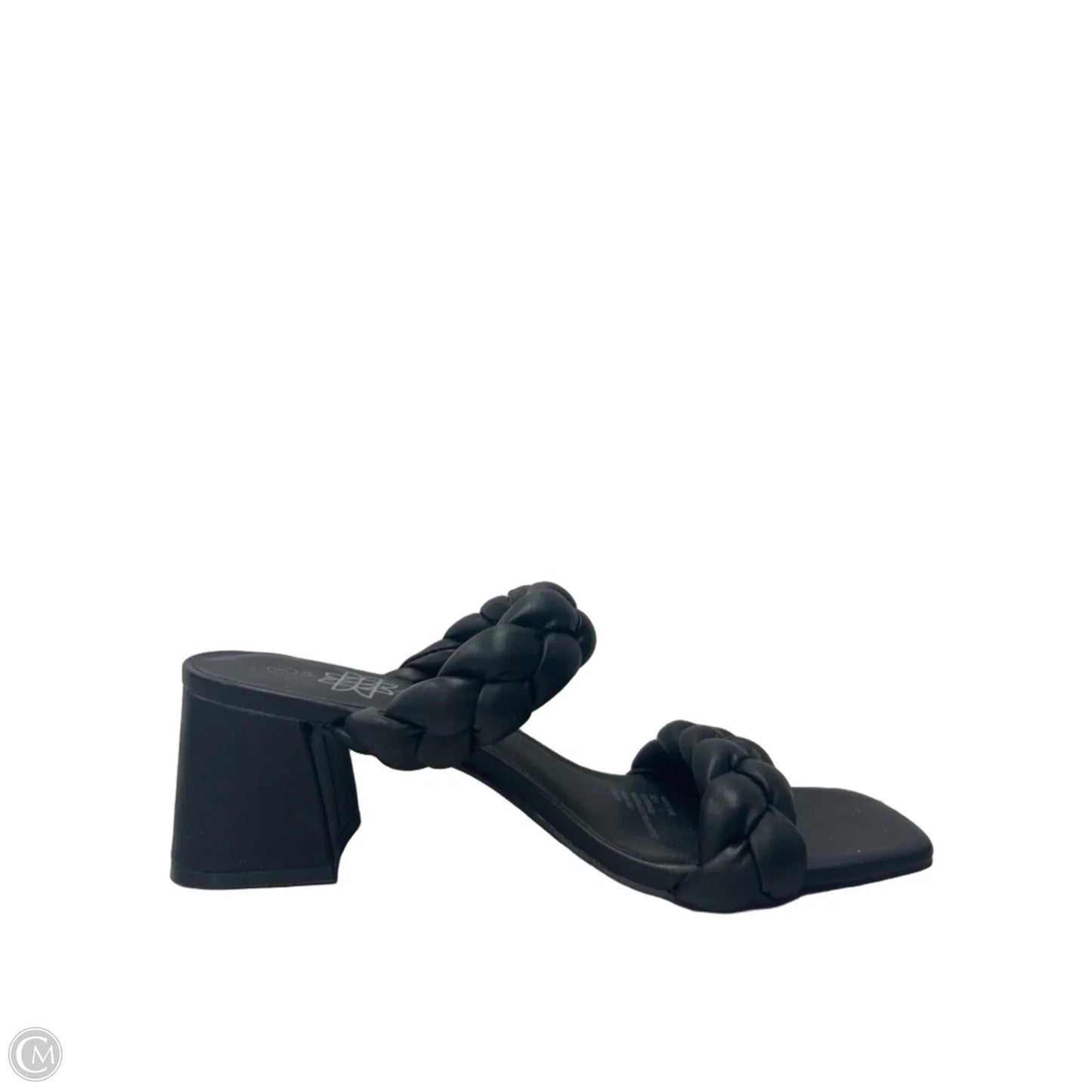 Sandals Heels Block By Serra In Black, Size: 8