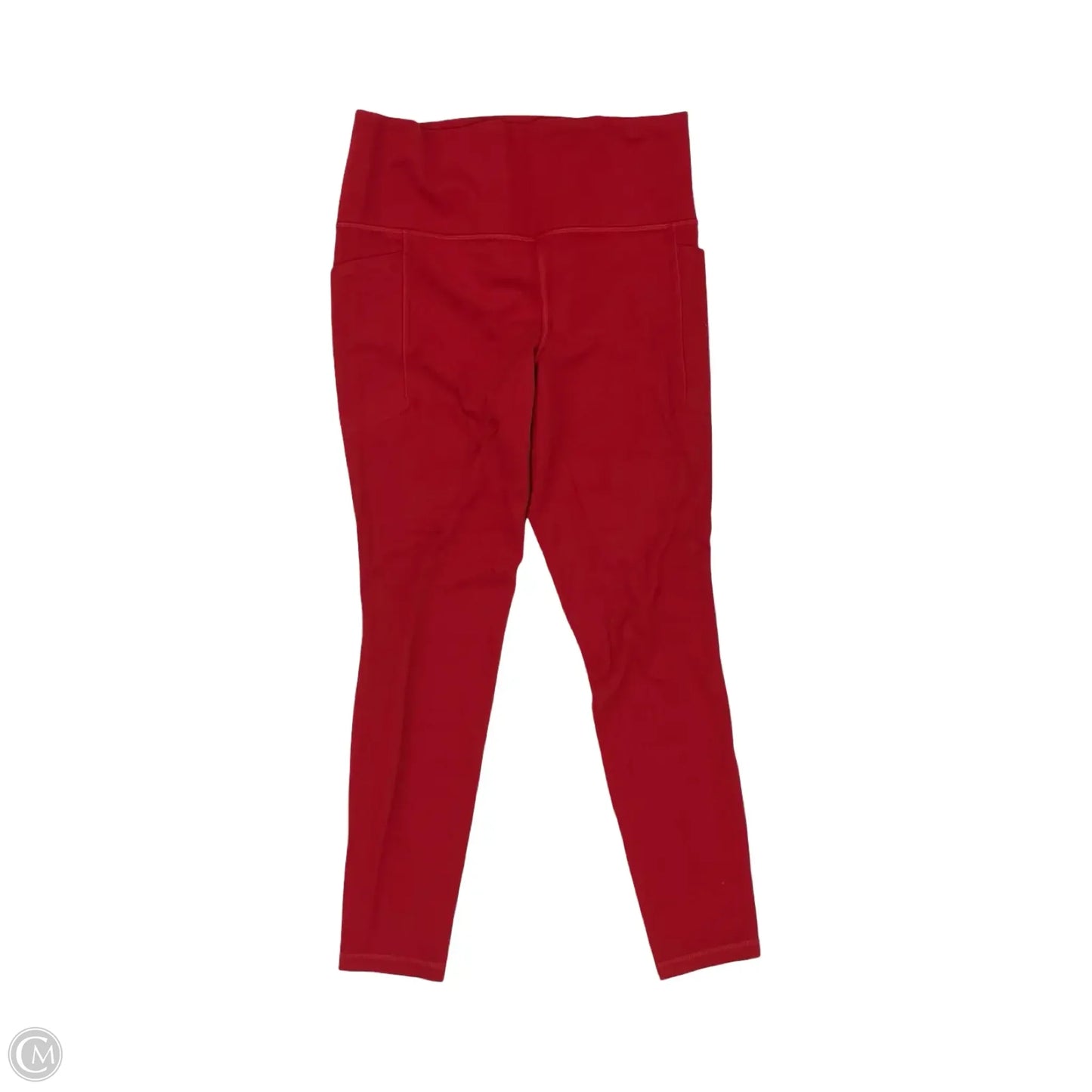 Athletic Leggings By Athleta In Red, Size: M