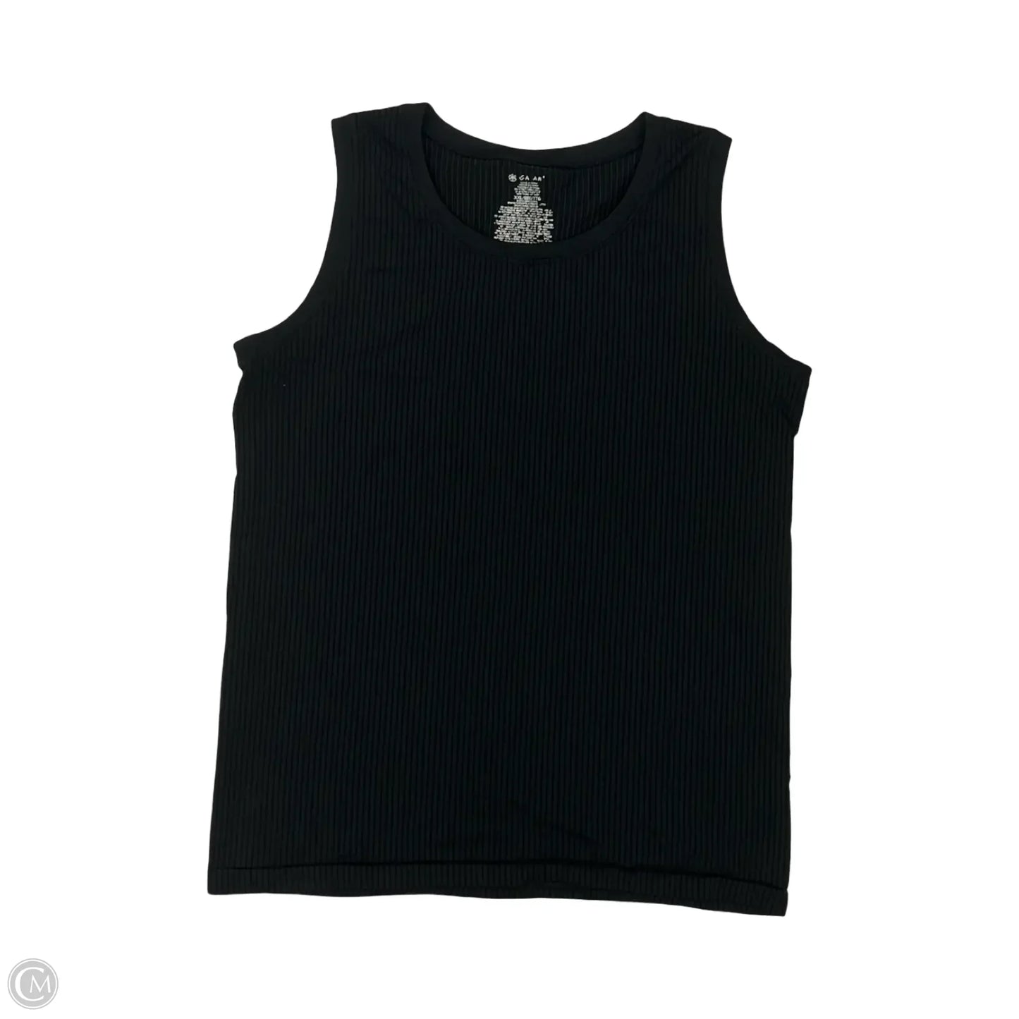 Athletic Tank Top By Gaiam In Black, Size: Xxl