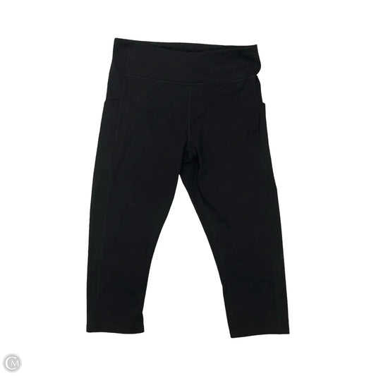 Athletic Leggings Capris By Tek Gear In Black, Size: Xl