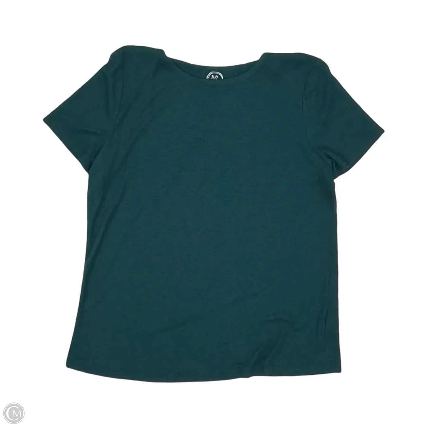 Top Short Sleeve By Maurices In Teal, Size: Xl