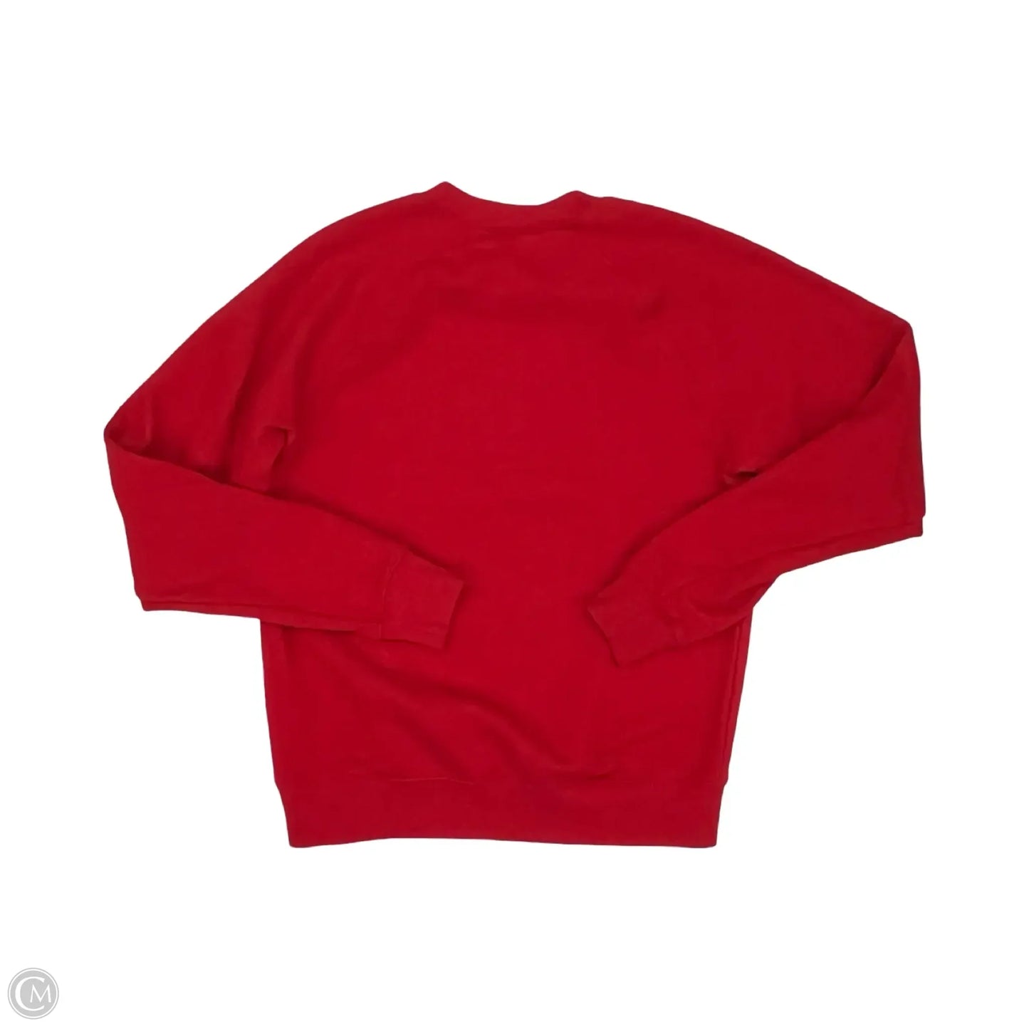 Sweatshirt Crewneck By Disney In Red, Size: S