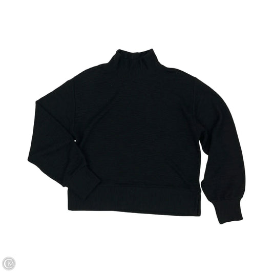 Athletic Top Long Sleeve Collar By Calia In Black, Size: S