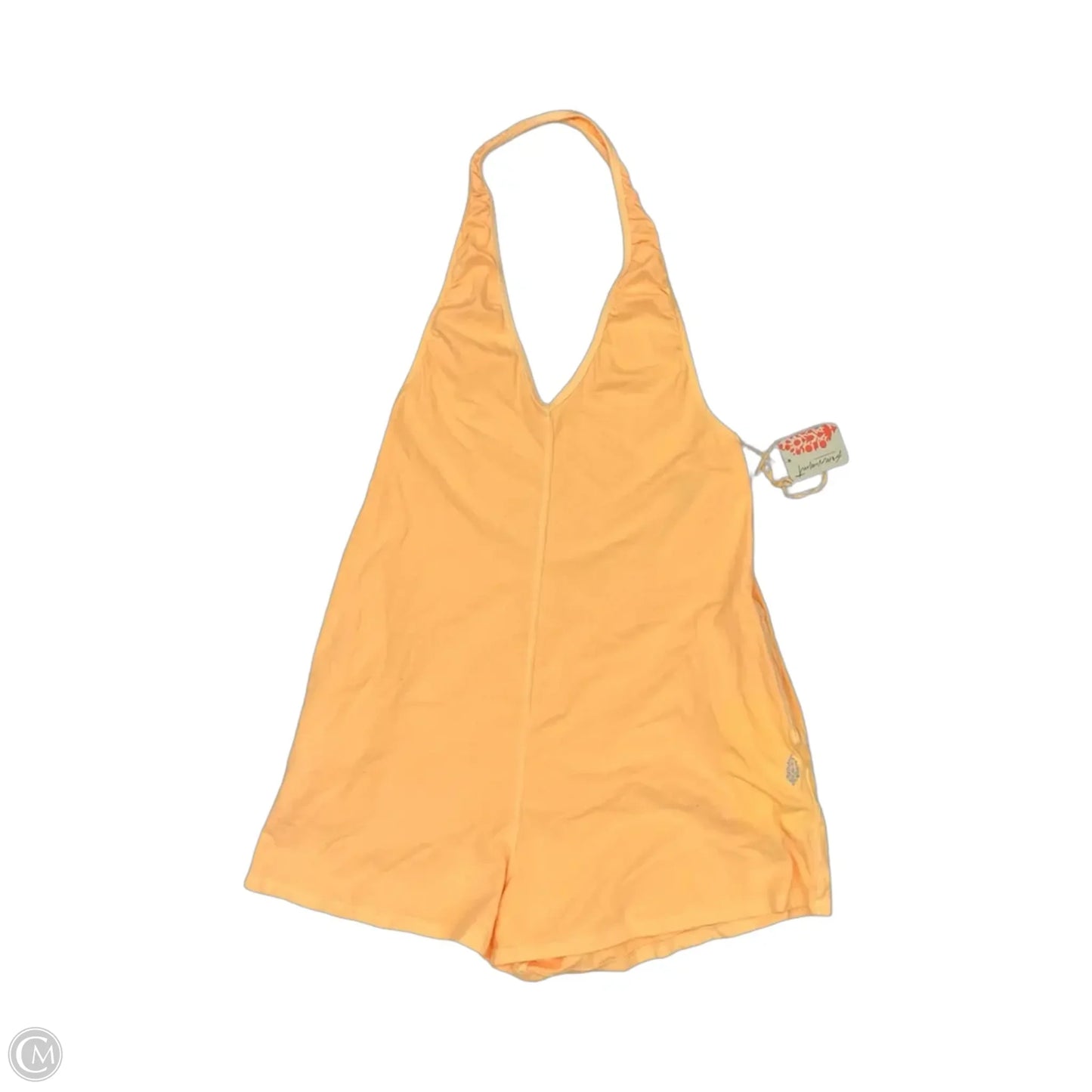 Romper By Free People In Orange, Size: Xs