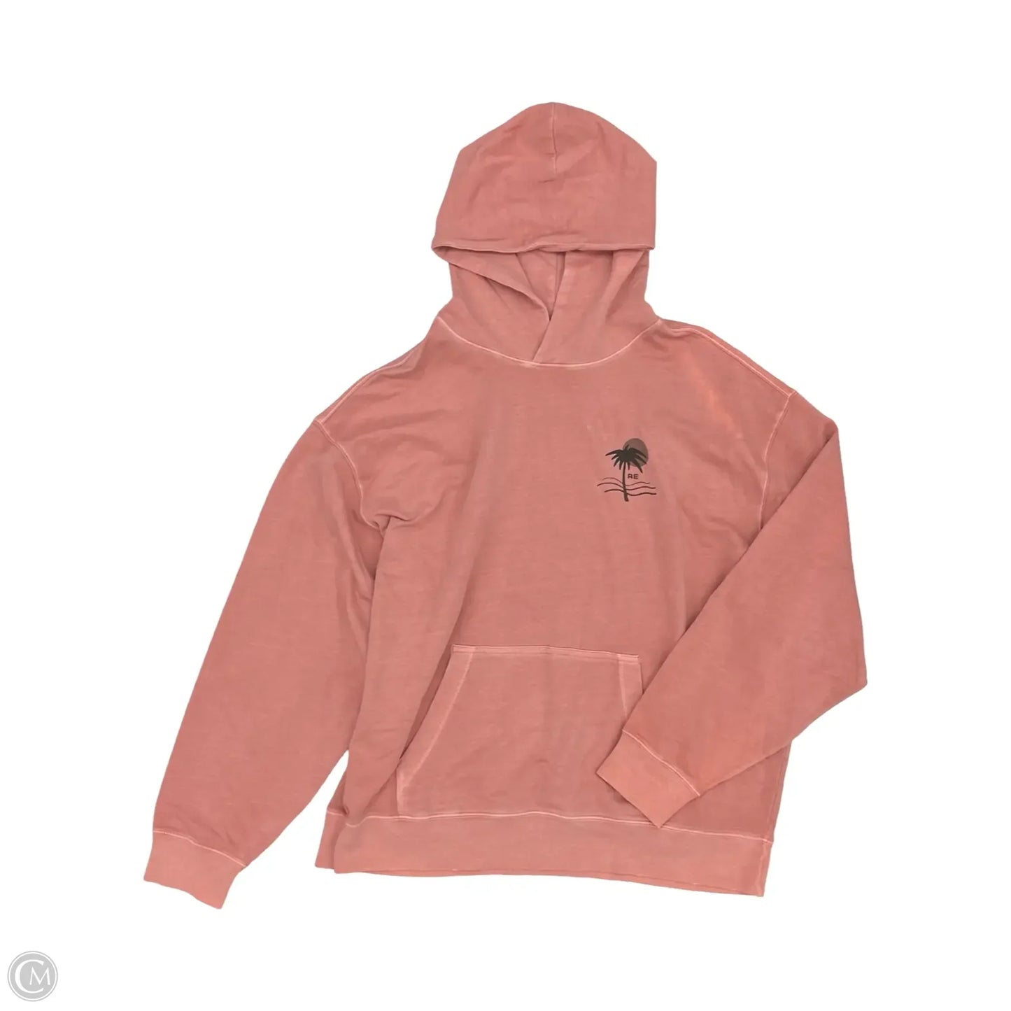 Sweatshirt Hoodie By American Eagle In Pink, Size: Xl