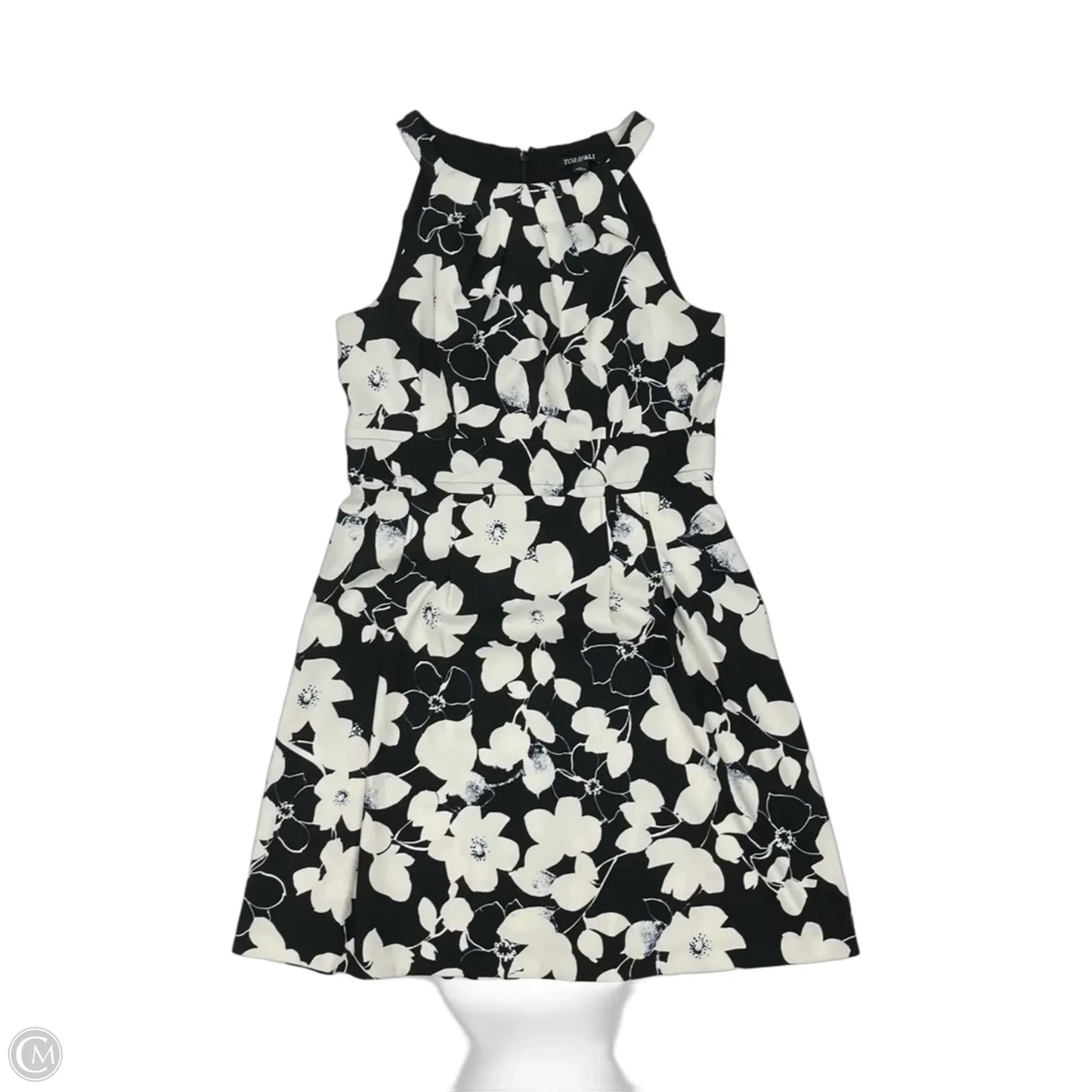 Dress Casual Short By Roz And Ali In Black & White, Size: 12