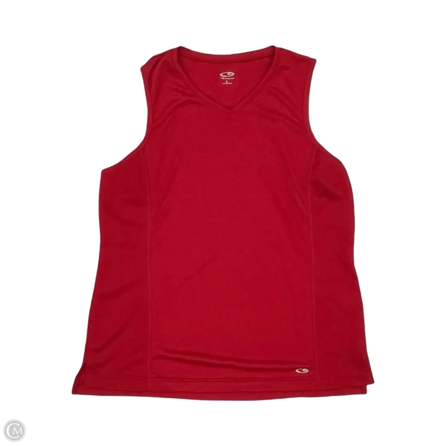 Athletic Tank Top By Champion In Red, Size: L