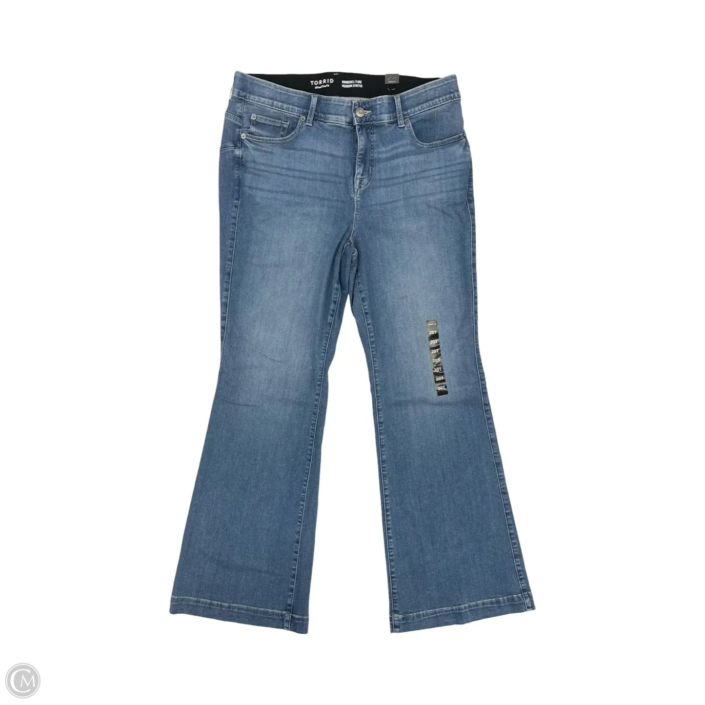 Jeans Boot Cut By Torrid In Blue Denim, Size: 20