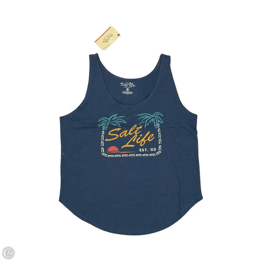 Tank Top By Salt Life In Blue, Size: Xl