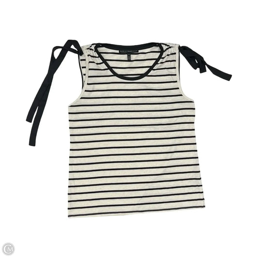 Top Sleeveless By White House Black Market In Black & Cream, Size: M