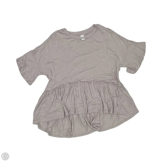 Top Short Sleeve By Clothes Mentor In Pink, Size: Xl