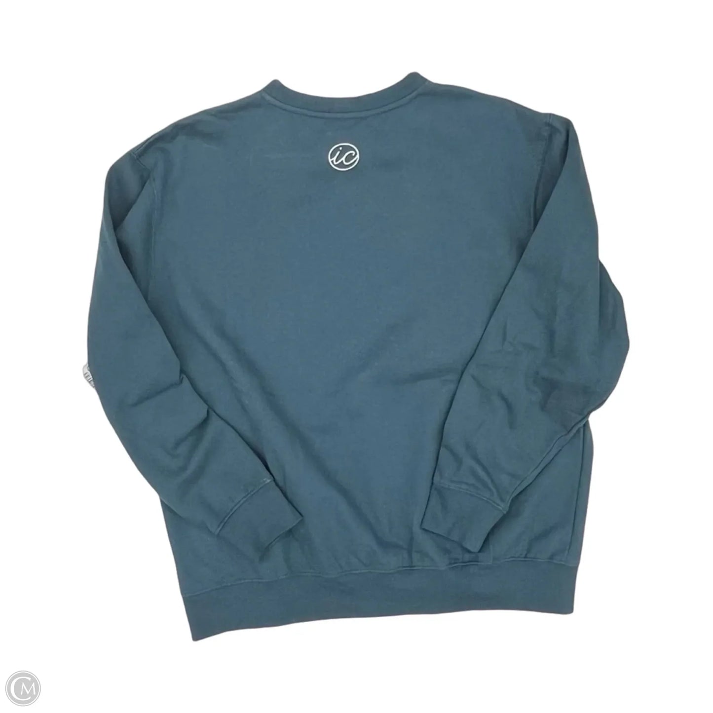 Sweatshirt Crewneck By Clothes Mentor In Blue, Size: Xl