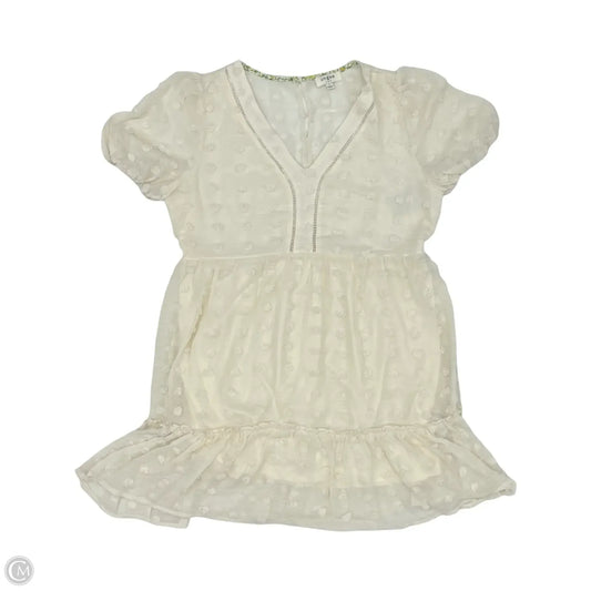 Dress Party Short By Umgee In Cream, Size: L