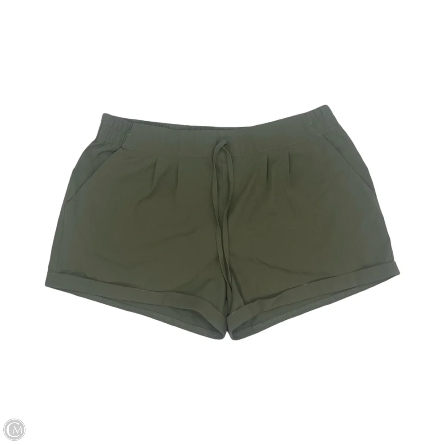Athletic Shorts By Zyia In Green, Size: L