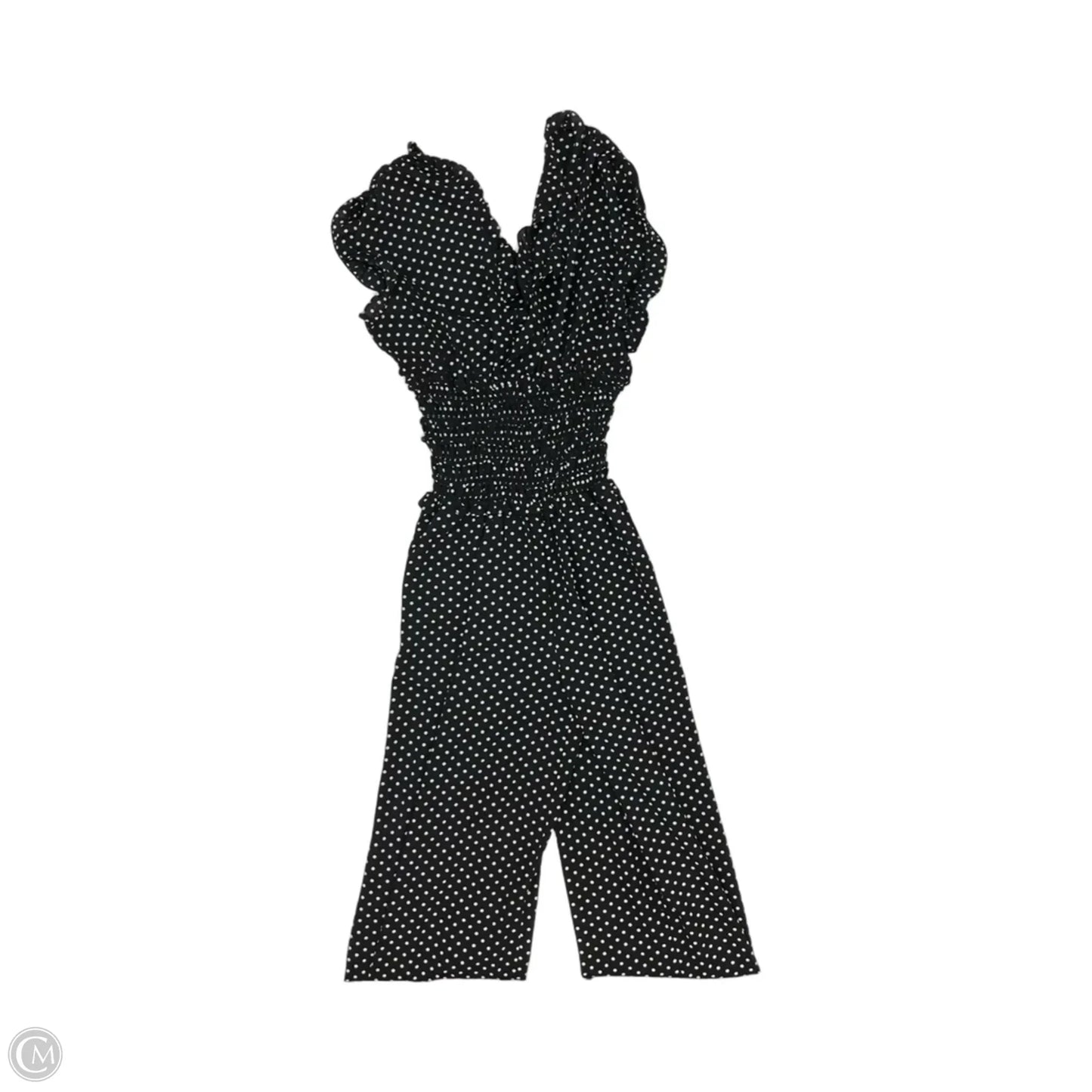 Jumpsuit By Max Studio In Black & White, Size: M