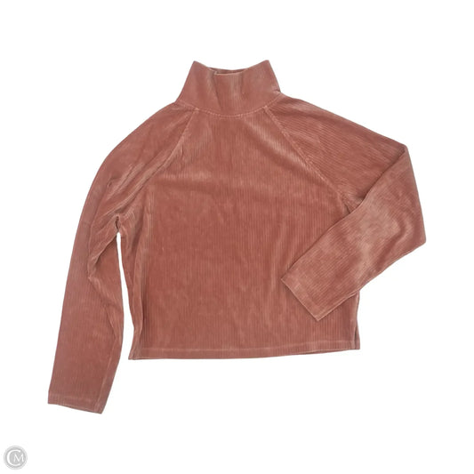 Top Long Sleeve By Haven In Pink, Size: M