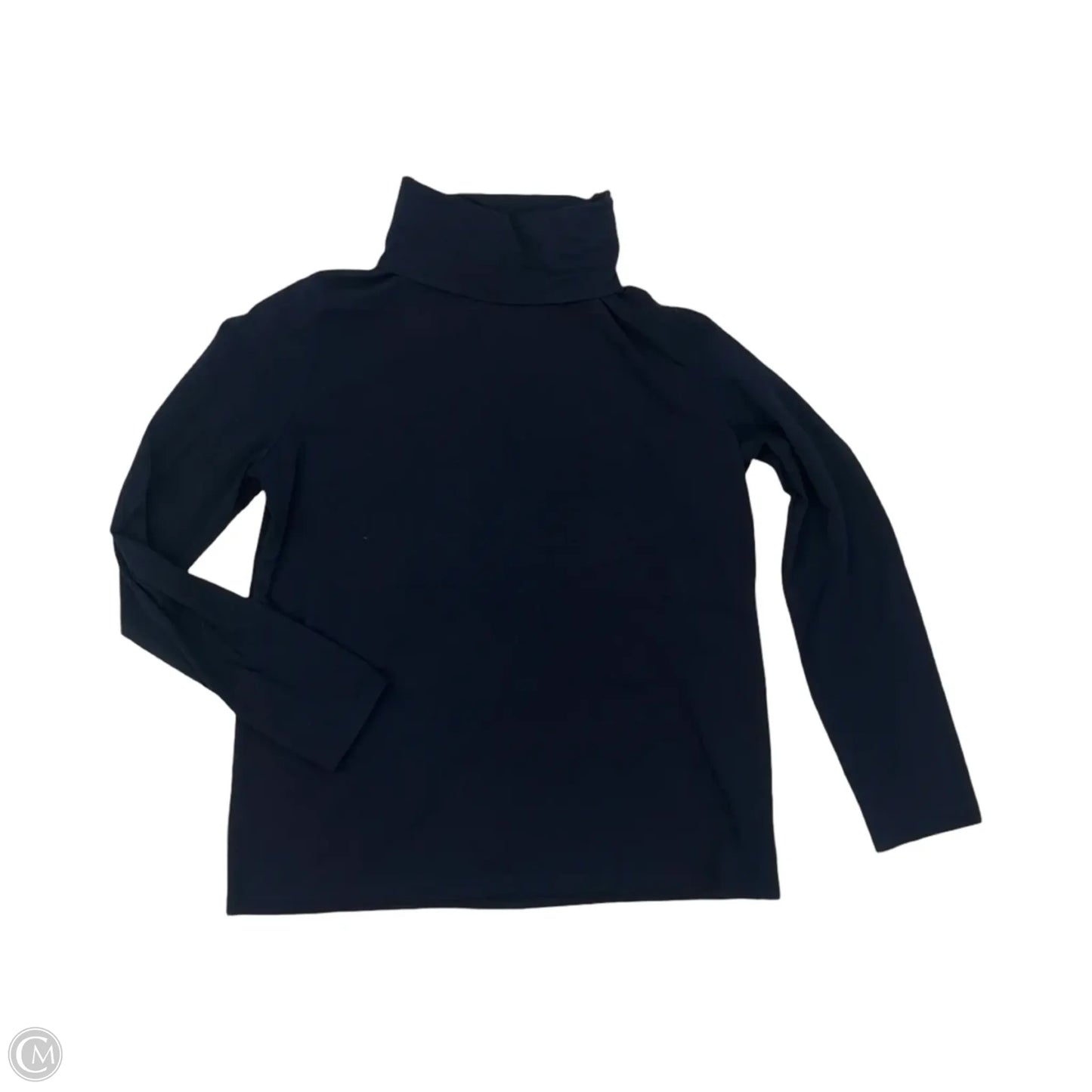 Top Long Sleeve By Talbots In Navy, Size: Lp