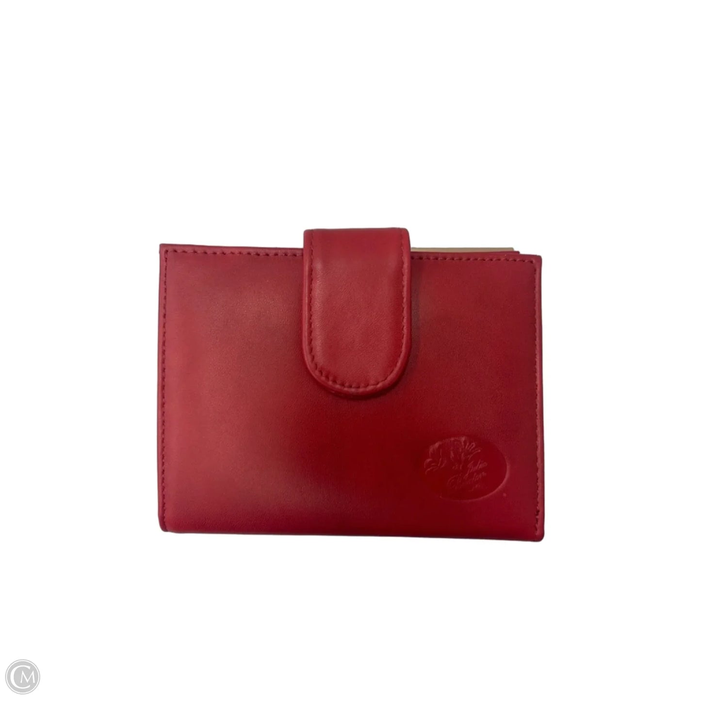 Wallet Leather By Clothes Mentor, Size: Medium