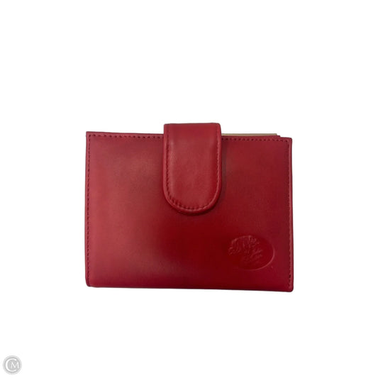 Wallet Leather By Clothes Mentor, Size: Medium