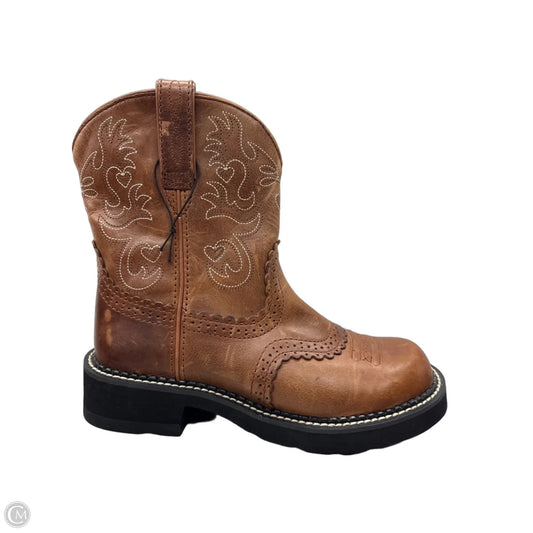 Boots Western By Ariat In Brown, Size: 7.5