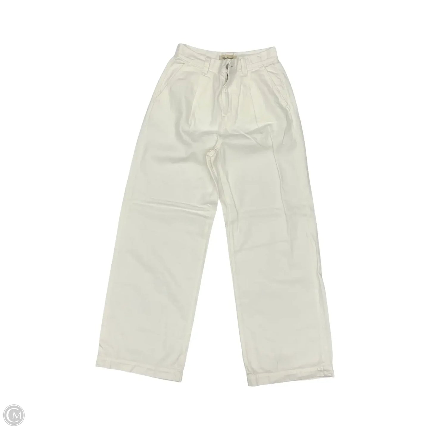 Pants Wide Leg By Madewell In Cream, Size: 2