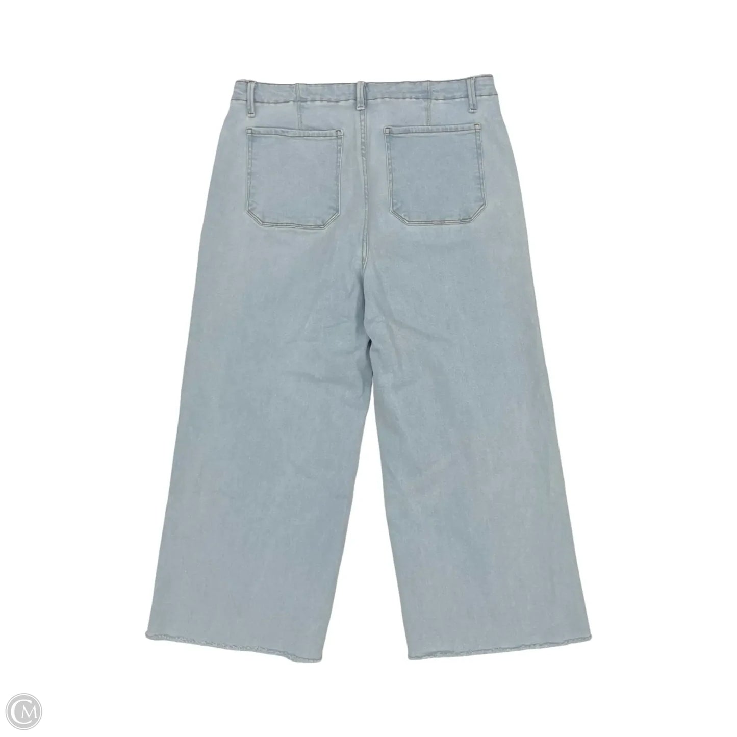 Jeans Wide Leg By Kensie In Blue Denim, Size: 14